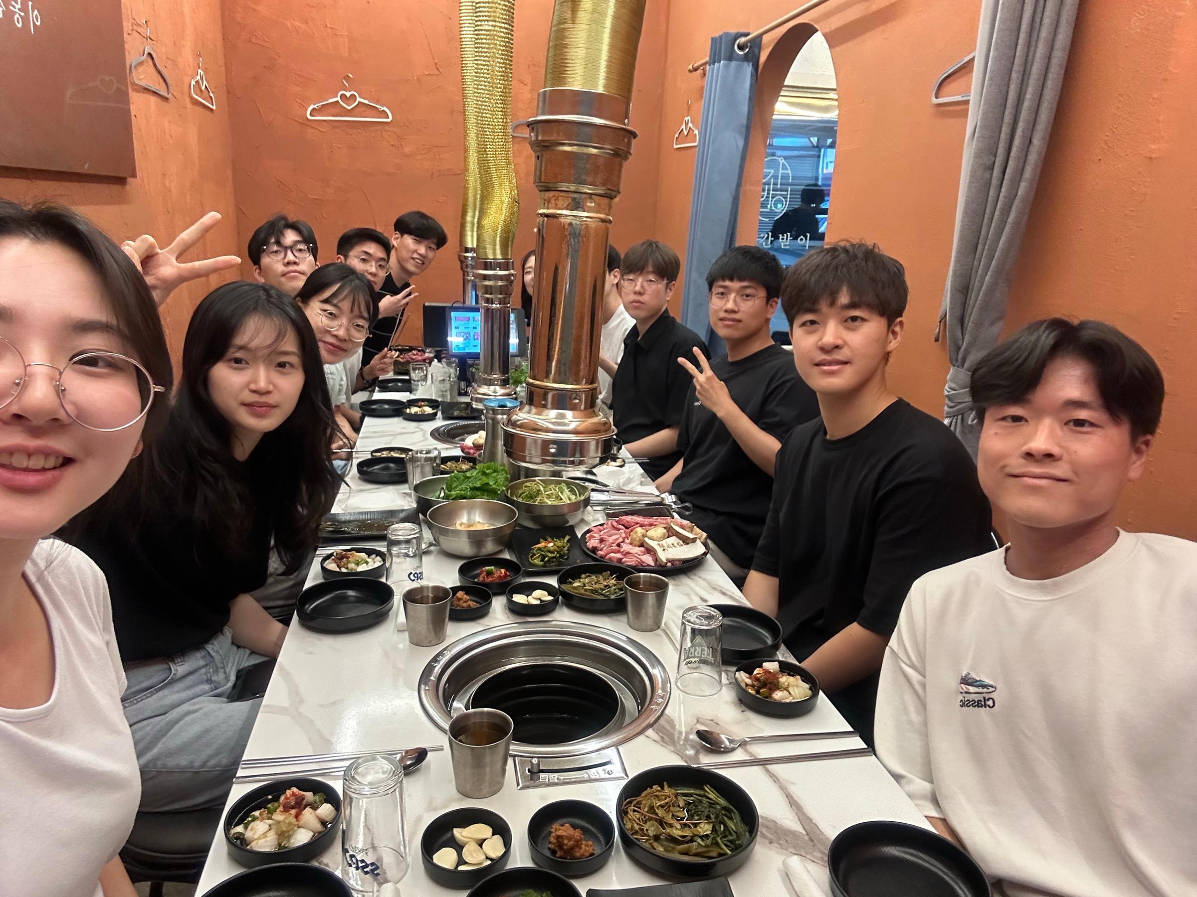 랩 회식1
